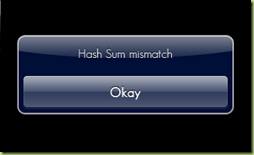 HashSumMismatch thumb Come risolvere lerrore Cydia 