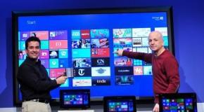 Lavagna touch da 80 pollici con Windows 8