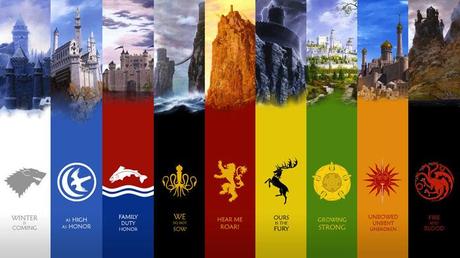 Gli stemmi di Game of Thrones in formato wallpaper