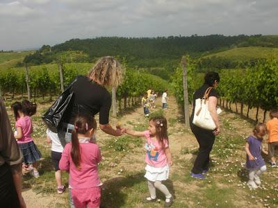 Quando il vino lascia il segno...Il laboratorio didattico L'Alchimia del vino a Villa Petriolo