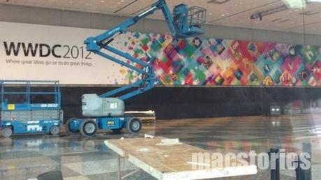 Inizia la decorazione al Moscone West per il prossimo WWDC 2012