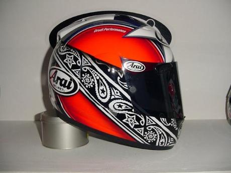 Arai RX-7 Corsair C.Edwards Winter Test 2007 by Drudi Performance & DiD Design