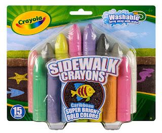 Sidewalk Crayons e Magic Coloring Sets Color Wonder Crayola
