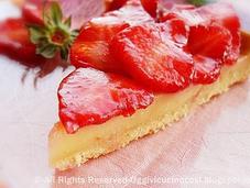 Crostata Fragole crema alla panna cotta