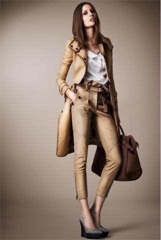 Nadja Bender for Burberry Prorsum resort 2013