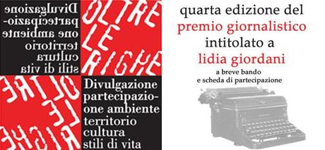 Al via Quarta edizione del premio giornalistico al femminile intitolato a Lidia Giordani