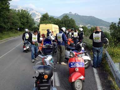 In vista della piana di Salerno