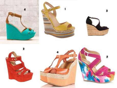 Shopping selection: wedges