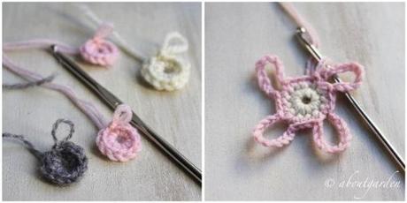 Fiori a crochet