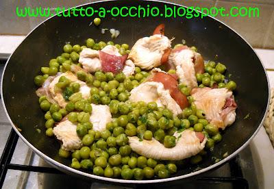 WHB #337 - Saltimbocca di tacchino con piselli