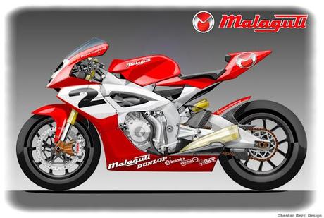 Racing Concepts: Malaguti Moto2 by Oberdan Bezzi