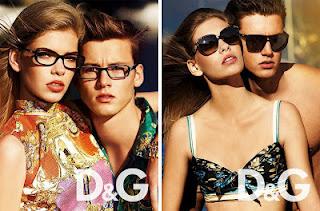 Alfred Kovac per D&G; Eyewear Campaign