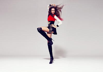 Amber Le Bon Rocks per Fausto Puglisi