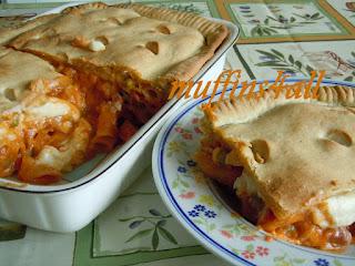 Pasticcio di penne di Gragnano in crosta