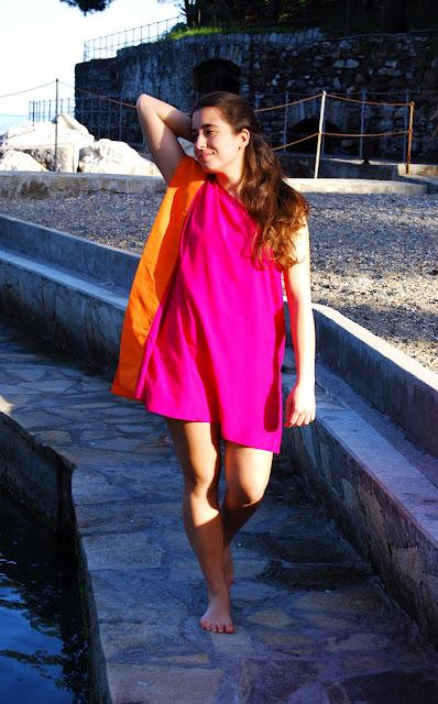 Tangerine/Fucsia