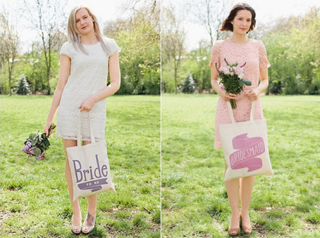 Alphabet Bags ~ Wedding Style
