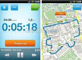 applicazione android RunStar corsa ciclismo