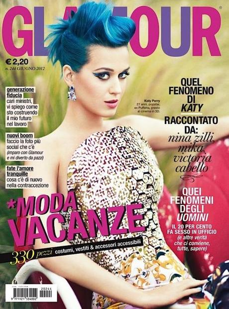 Katy Perry su Glamour di Giugno