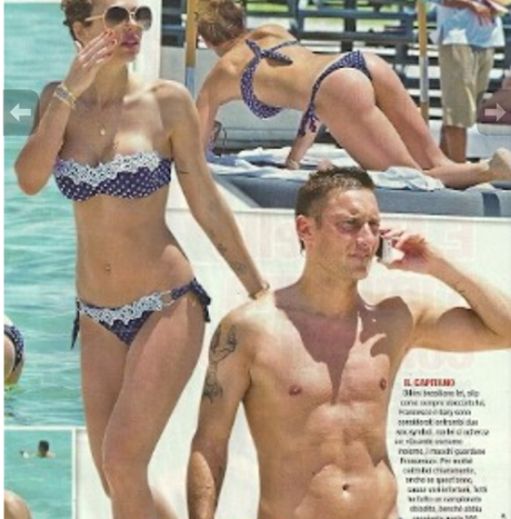 francesco totti, ilary blasi, miami, figlio, roma, capitano