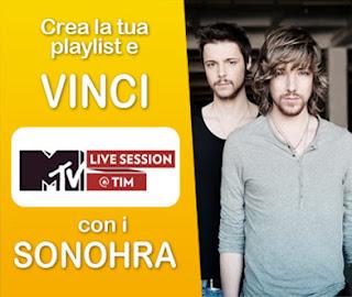 Sonorha Mtv Live Session @ Tim a Milano il 23 Giugno