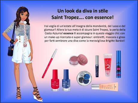 ESSENCE: un look da diva in stile Saint Tropez