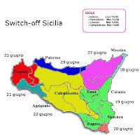 Digitale terrestre: Switch Off Sicilia. Copertura Frequenze Programmi Date Canali