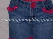 Jeans strappati modernizzati