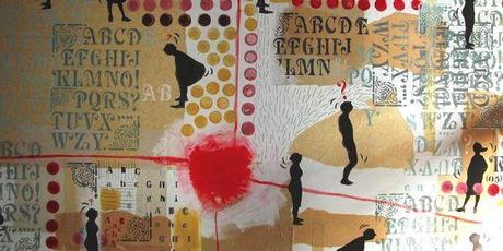 PATTERNS E TEXTURES NEI COLLAGES E ARTWORKS DI MARILENA PASINI