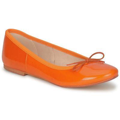 Orange fizz shoes