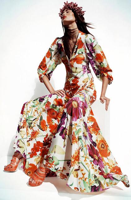 Floral prints: tropical mix!