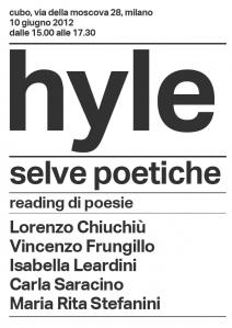 Selve Poetiche , HYLE