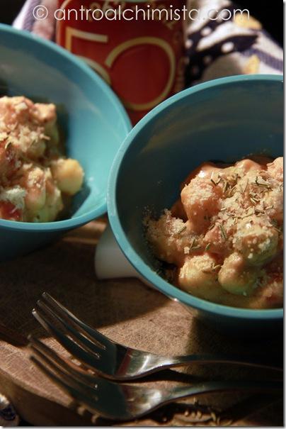 Gnocchetti Tricolori con ragù di salsiccia e quark 3