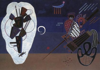 Wassily Kandinsky, Isolation, 1944, olio su tavola, cm 42x58, collezione privata