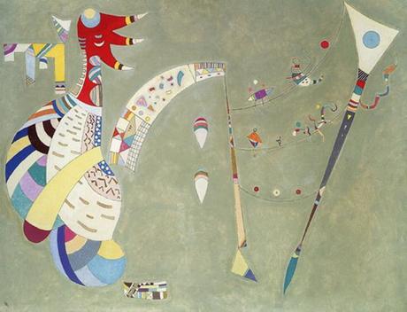 Wassily Kandinsky, Balancement, 1942, olio su tela, cm 89x116, collezione privata
