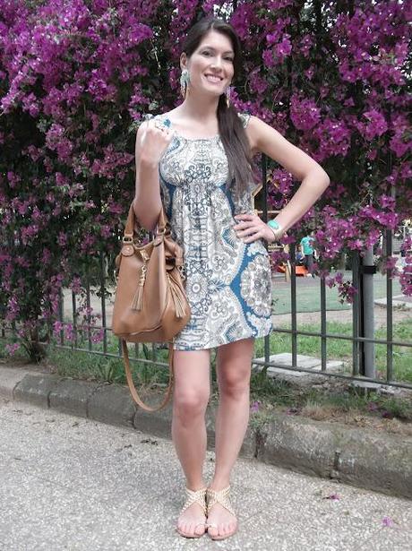 Foulard dress