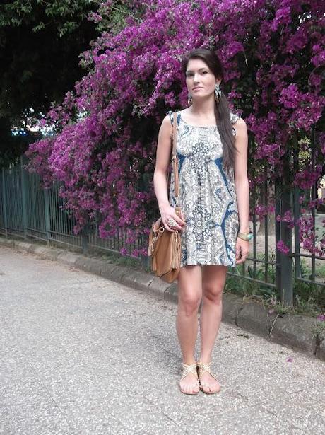 Foulard dress