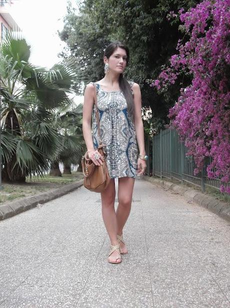 Foulard dress