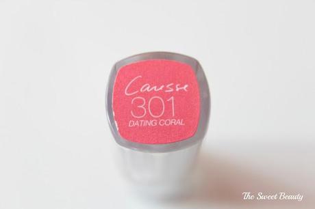 L'oréal Rouge Caresse: 301 Dating Coral