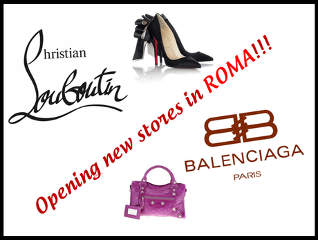 BALENCIAGA e Christian Louboutin aprono a Roma!