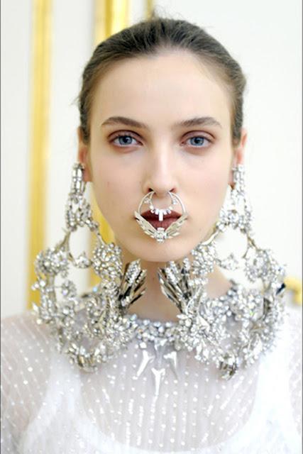 GIVENCHY / HAUTE COUTURE / SS2012 + THE NOSE RINGS
