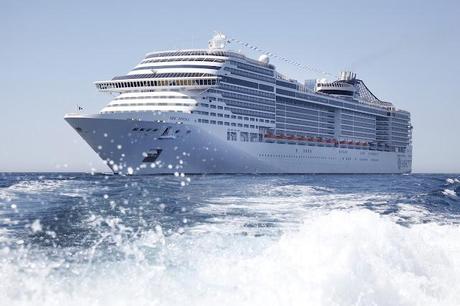 MSC CROCIERE DA IL BENVENUTO ALLA MSC DIVINA