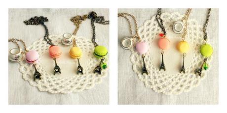 New version of macaron necklaces