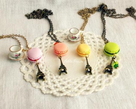 New version of macaron necklaces