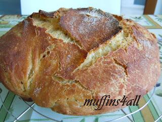 Pane di semola con tecnica di impasto 