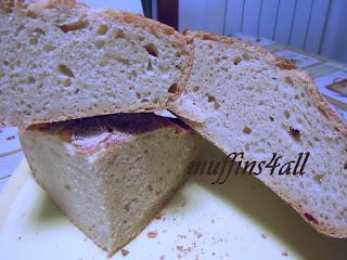 Pane di semola con tecnica di impasto 