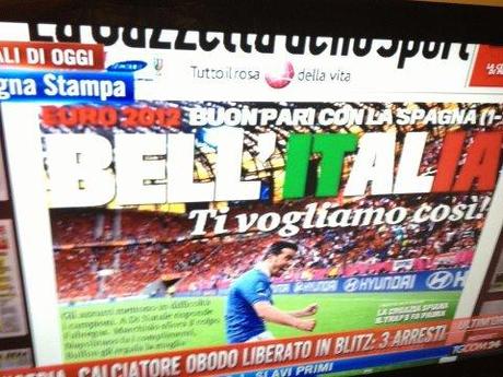 FOTO – Ecco la prima pagina della Gazzetta dello Sport