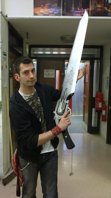 La replica della Gunblade di Final Fantasy VIII