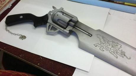 La replica della Gunblade di Final Fantasy VIII