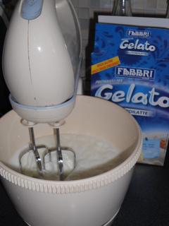 Gelato all’amarena senza gelatiera