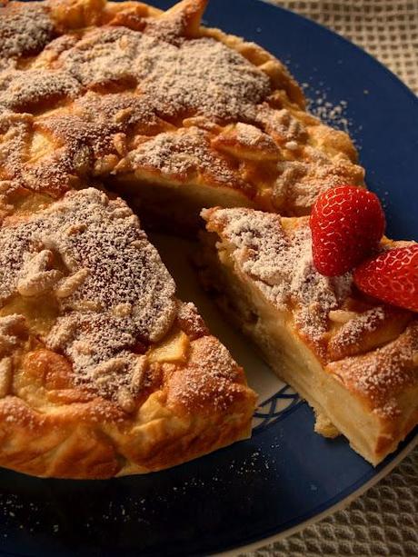 TORTA DI MELE PROFUMATA AL LIMONE